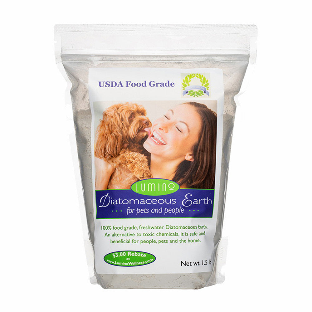 Lumino Wellness Diatomaceous Earth For People And Pets, 1.5 Lb